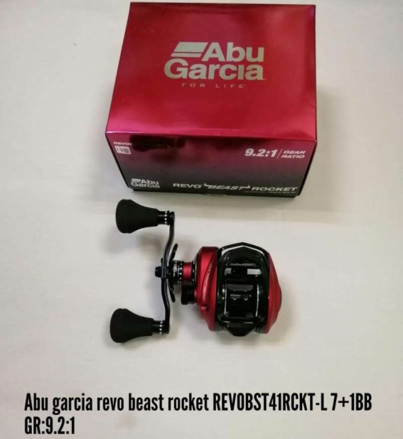 Promo Reel Pancing Abu Garcia Revo Beast Rocket Revobst41rckt-l Handel Kiri  Diskon 17% Di Seller Hafizh Store 4 - Cikoko, Kota Jakarta Selatan