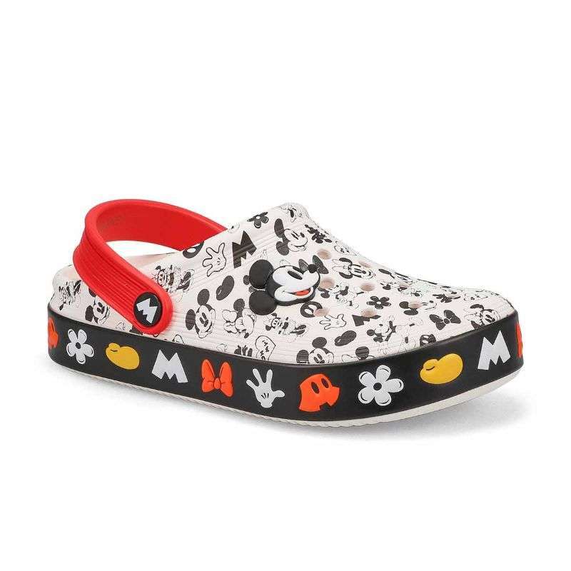 Mickey mouse croc sandals best sale