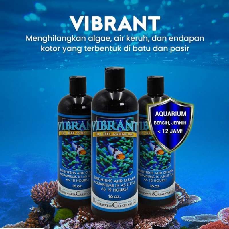 Vibrant liquid aquarium cleaner online