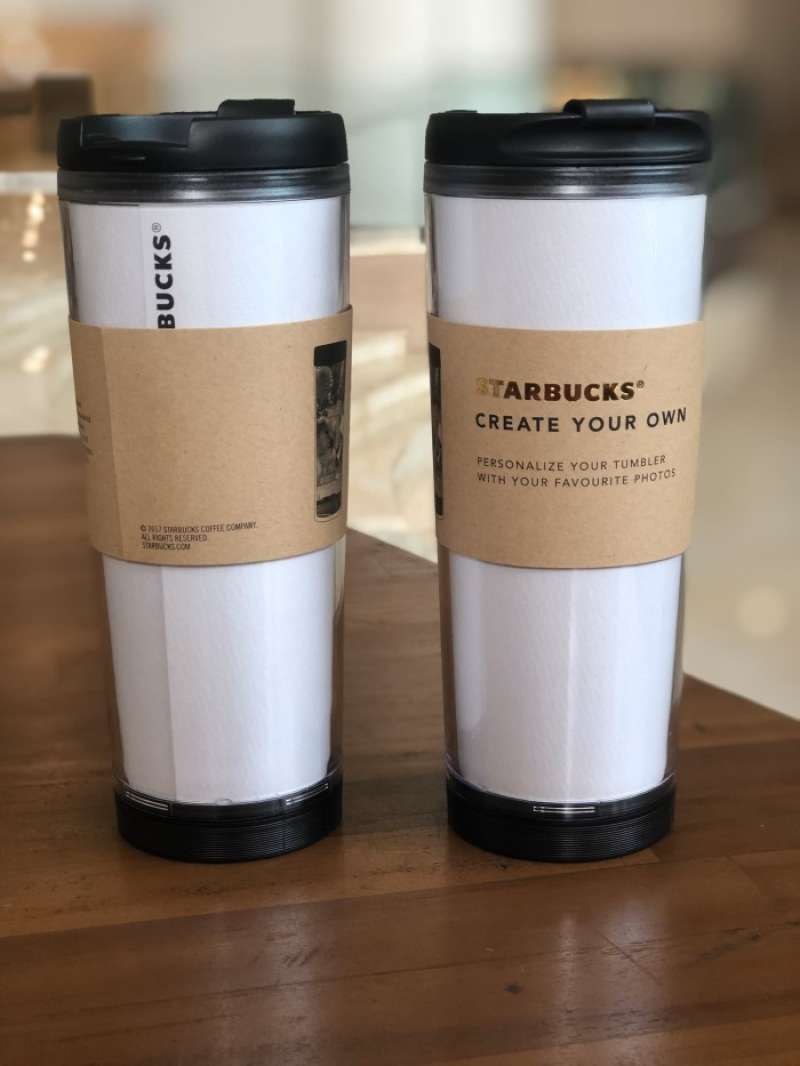 Promo TUMBLER STARBUCKS PLASTIK P89 FREE 1 TOTE BAG STARBUCKS