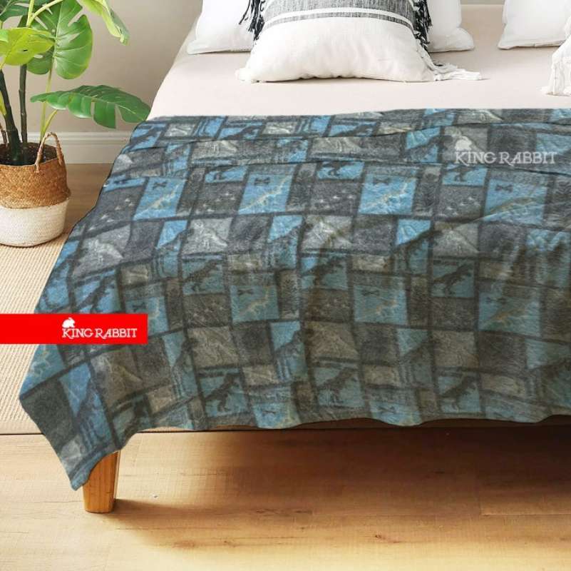 Jual King Rabbit Thermal Blanket Selimut Fleece 150x200 cm - Dino Blue di  Seller Plaza Ambarukmo - Cengkareng Timur, Kota Jakarta Barat | Blibli