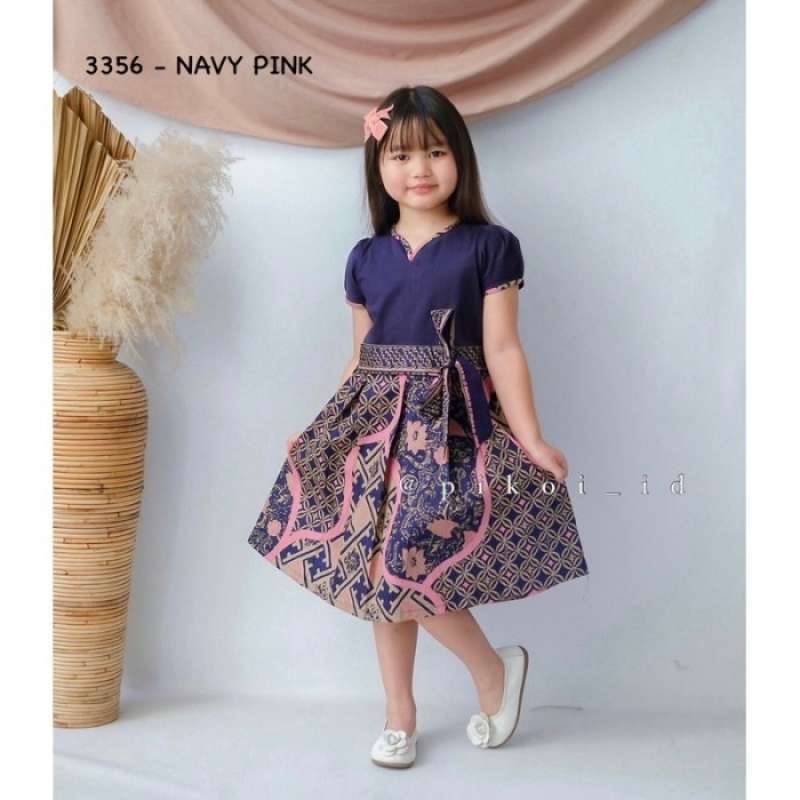 Dress batik anak modern 2025