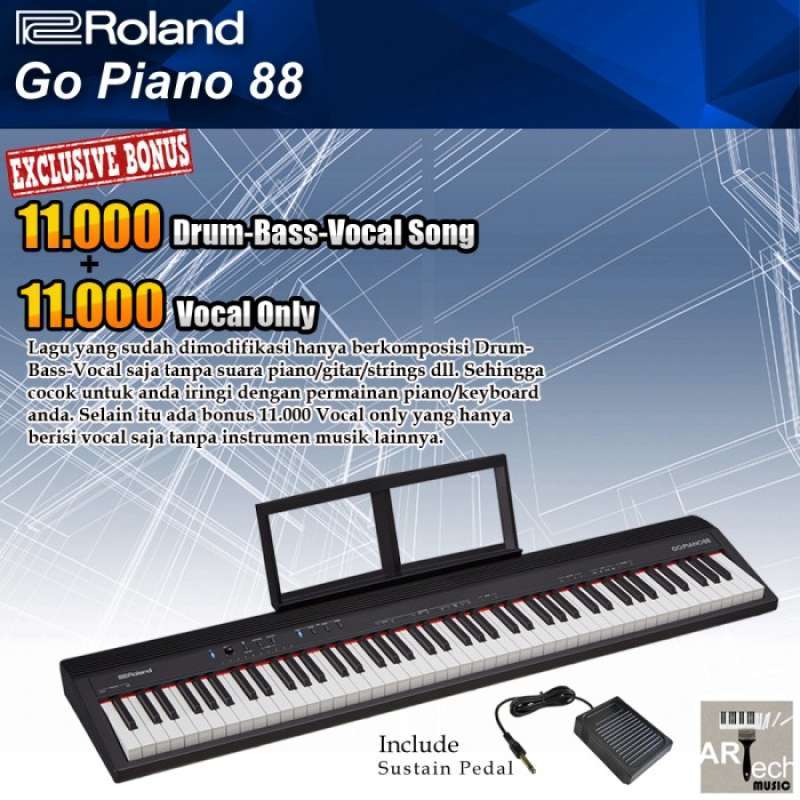 Roland go piano 88 best sale harga