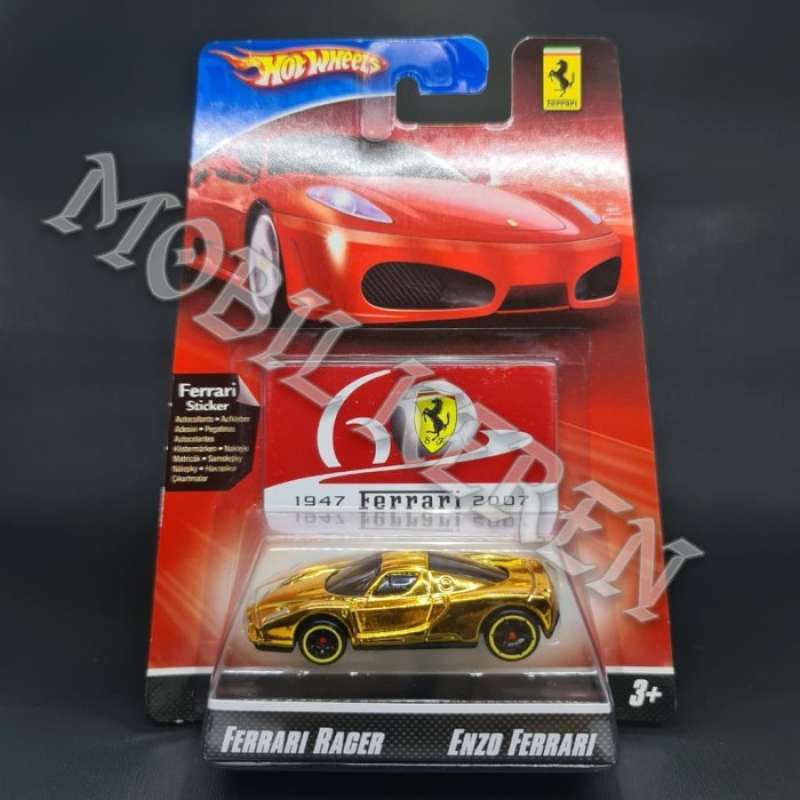 Promo Hot Wheels 60th Years Anniversary Ferrari Racer Enzo Ferrari