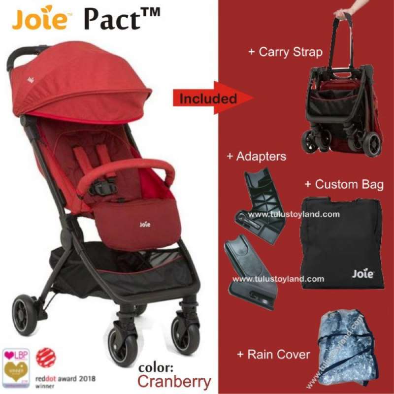 Promo Joie Meet Pact Single Stroller Travel Cranberry Diskon 23 Di Seller Nawangshop Harapan Jaya Kota Bekasi Blibli