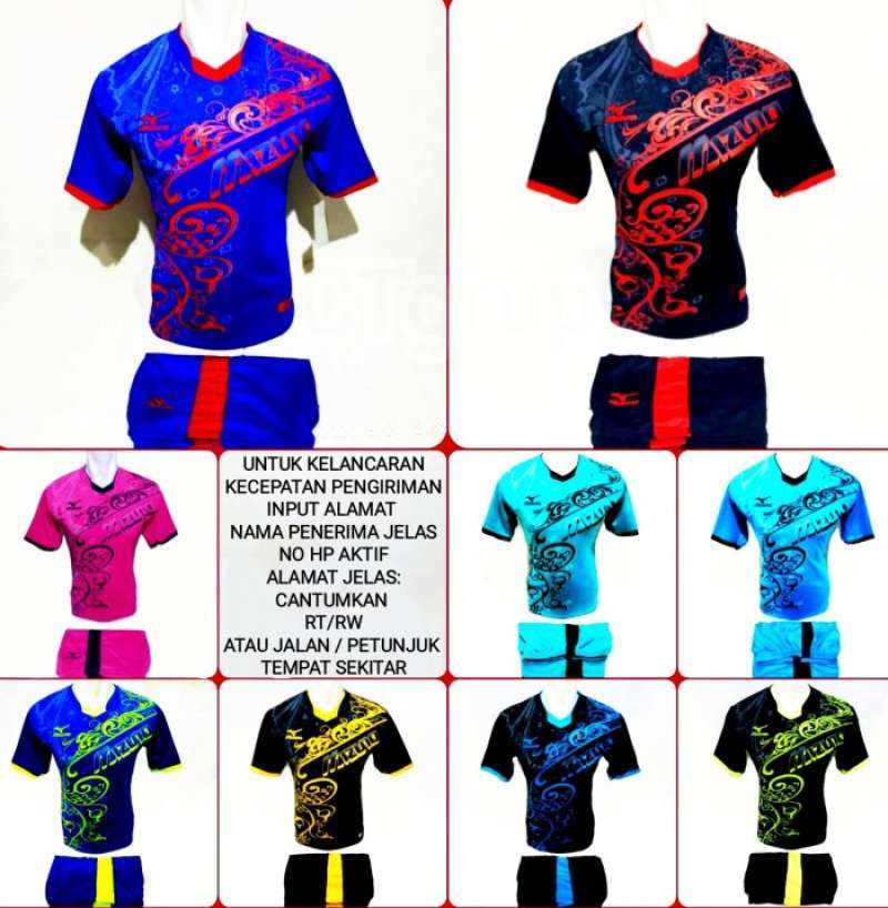 Kaos volly mizuno on sale