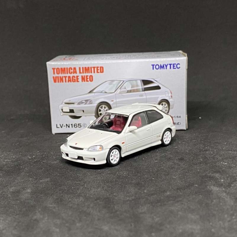 Promo Tomica Limited Vintage Tlv Neo 165c Honda Civic 99 Type R