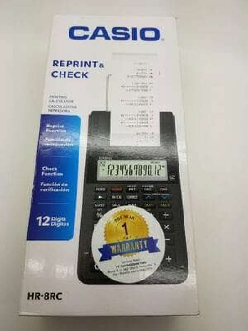 Casio hr8 sale