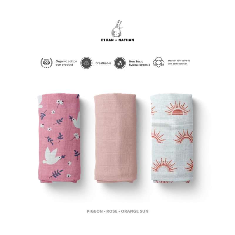 Promo Ethan Nathan Gift Set 3 Swaddle Brighton Set B Archie Set E Multicolor Diskon 25 Di Seller Nawangshop Harapan Jaya Kota Bekasi Blibli