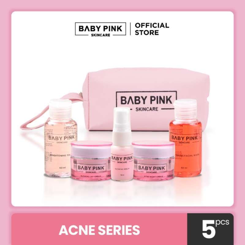 PAKET ACNE SERIES Babypink Skincare 100 AMAN RESMI BPOM