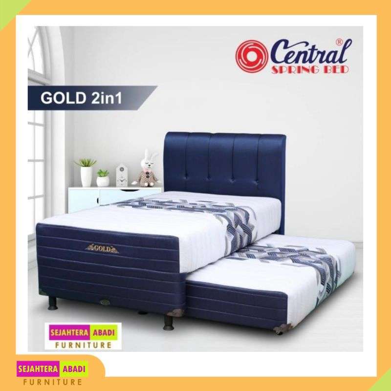 springbed Central 2in1, twin sorong gold series foam encasement