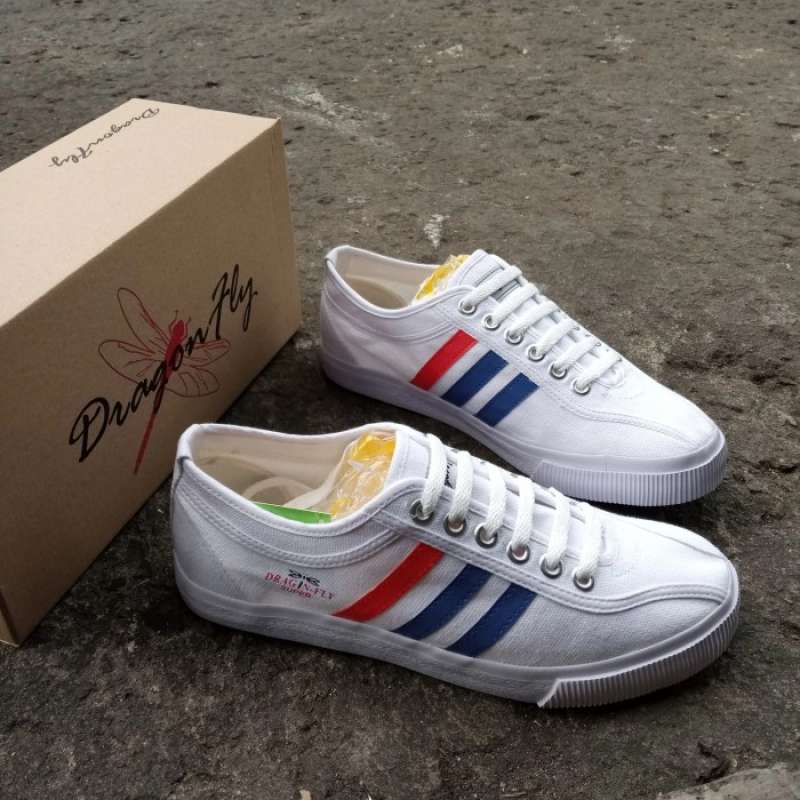 Jual sepatu Dragon fly Badminton putih 37 43 di Seller MasTEGUH