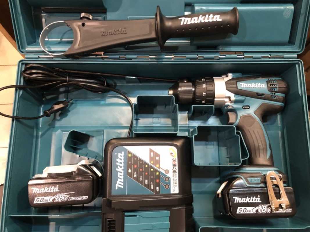 Promo Mesin bor besi tembok makita DHP 458 RME makita cordless