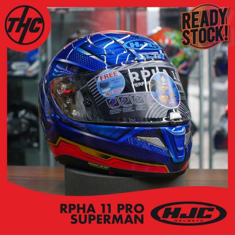 Hjc rpha 11 superman best sale