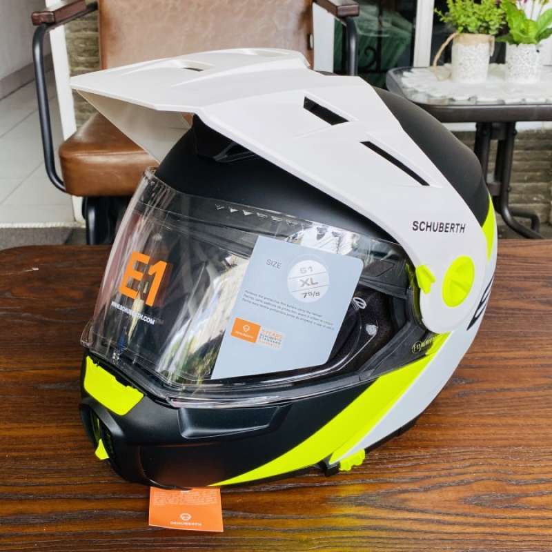 Schuberth e1 gravity yellow best sale