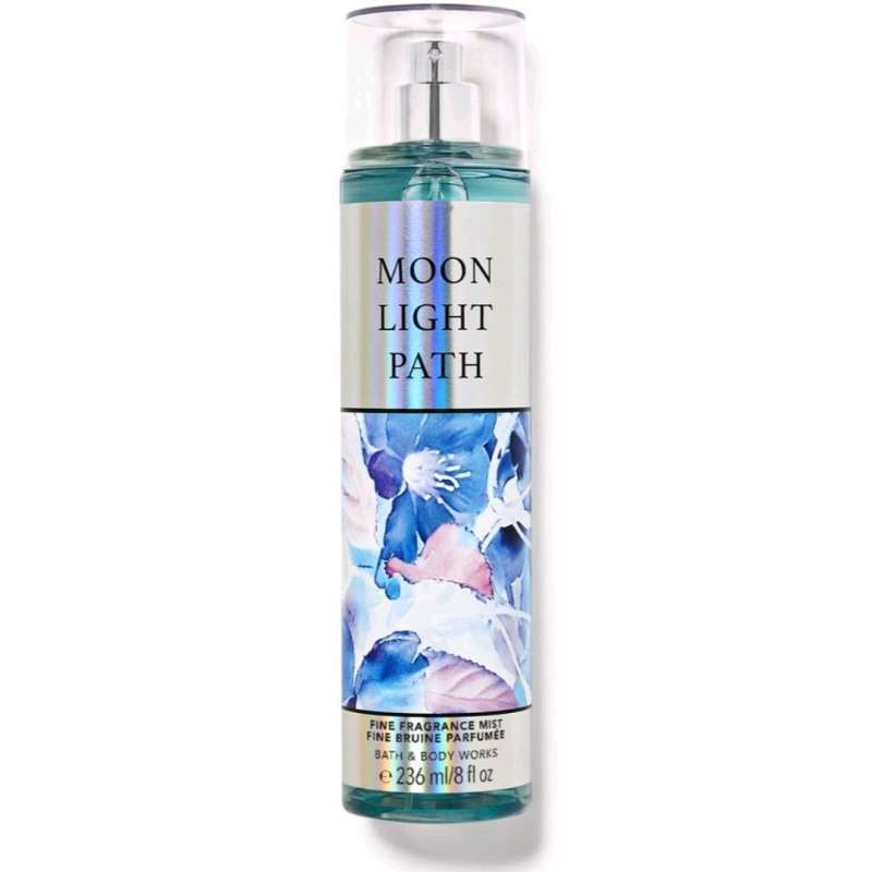 BATH BODY WORKS BBW MOON LIGHT MOONLIGHT PATH FINE FRAGRANCE BODY MIST  236 ML PEWANGI BADAN
