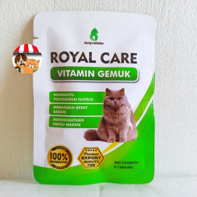 Royal Care Vitamin Gemuk untuk Kucing Gembul Penambah Nafsu Makan