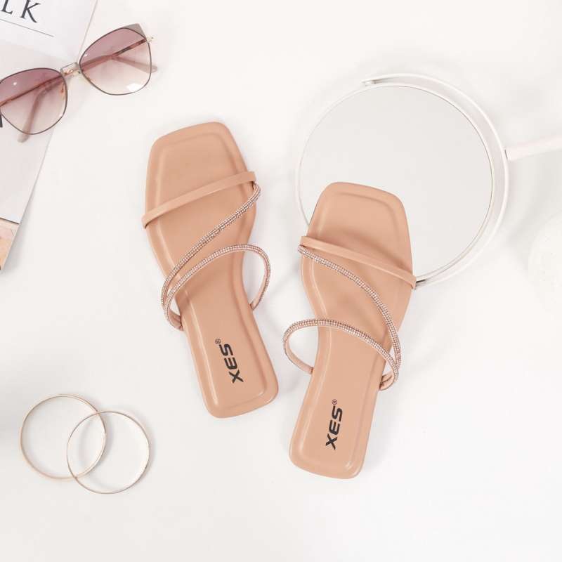 MIVASO EVA 303 Sendal Wanita Kekinian Sandal Slip Tali