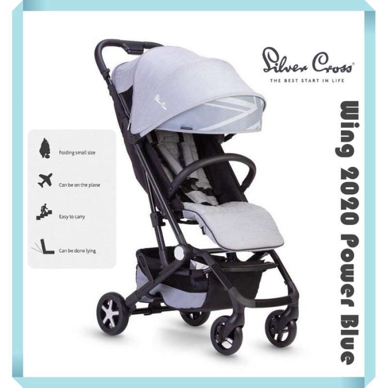 Jual Stroller Silvercrossg 2020 Promo Powder Blue di Seller