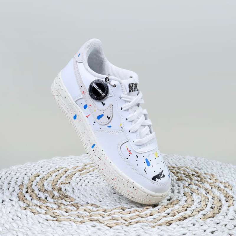 Jual Air Force 1 Low Paint Splatter GS Women 36.5 di Seller