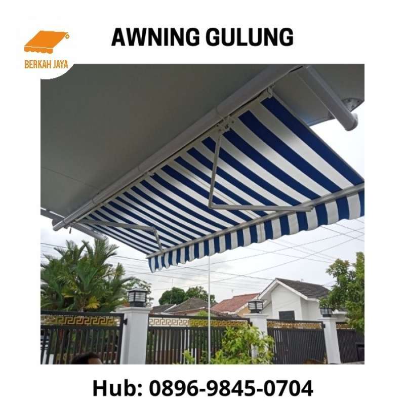 Promo awning gulung ukuran 3 5 x 2 manual remote Diskon 33 di