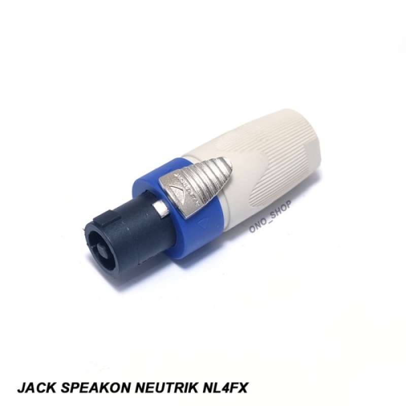 Jual Jack Speakon Neutrik Nl 4 Fx spikon Neutrik Nl4fx Putih Di