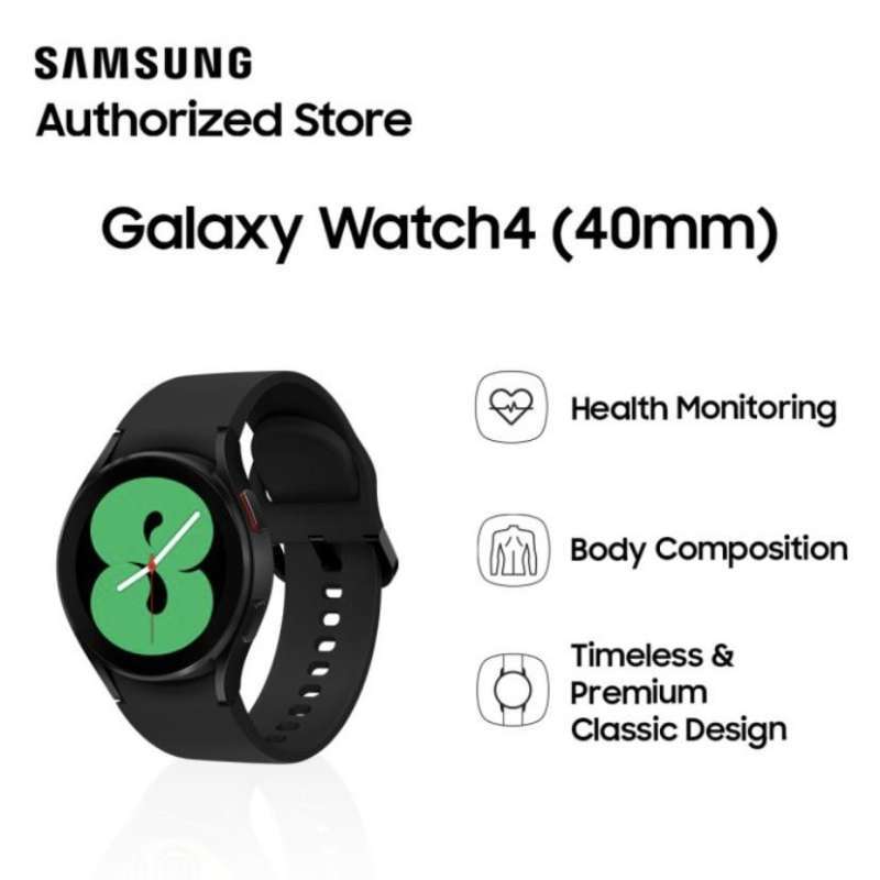 Daftar Harga Samsung Galaxy Watch 4 40 Mm Black Original Spesifikasi Lengkap Oktober 2024