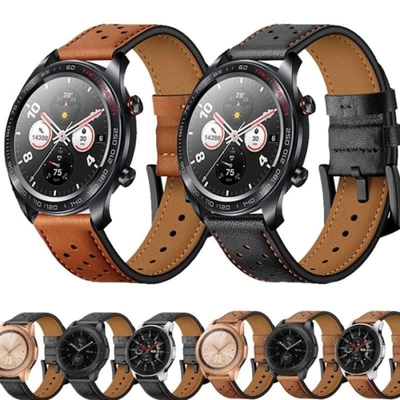 TALI JAM TANGAN HONOR WATCH MAGIC MAGIC 2 SPORT LEATHER STRAP 22MM