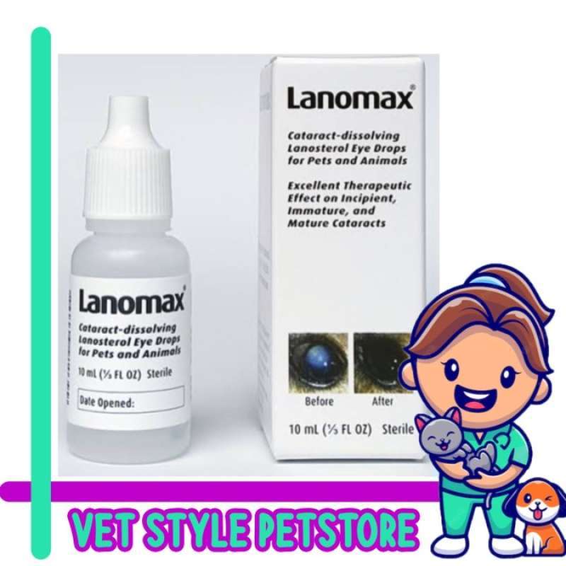Promo Lanomax Eyedrop 10ml Anjing Kucing Katarak Diskon 23 Di Seller Sumber Raharja Petojo Utara Kota Jakarta Pusat Blibli
