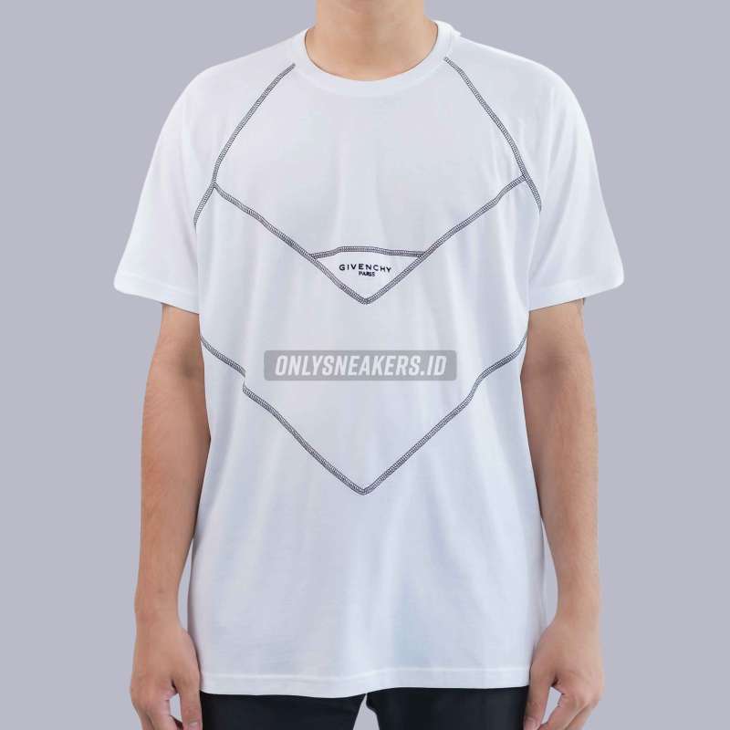 Givenchy contrast logo t shirt online