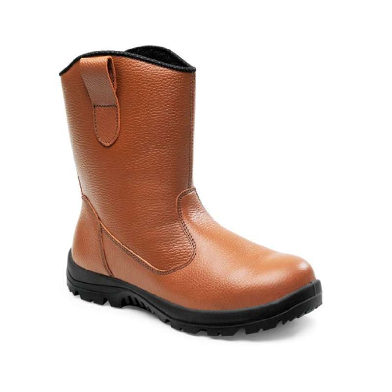 Sepatu Safety Cheetah 7288 C Sepatu Safety Boots Anti Air Ujung Besi 6 BERKUALITAS