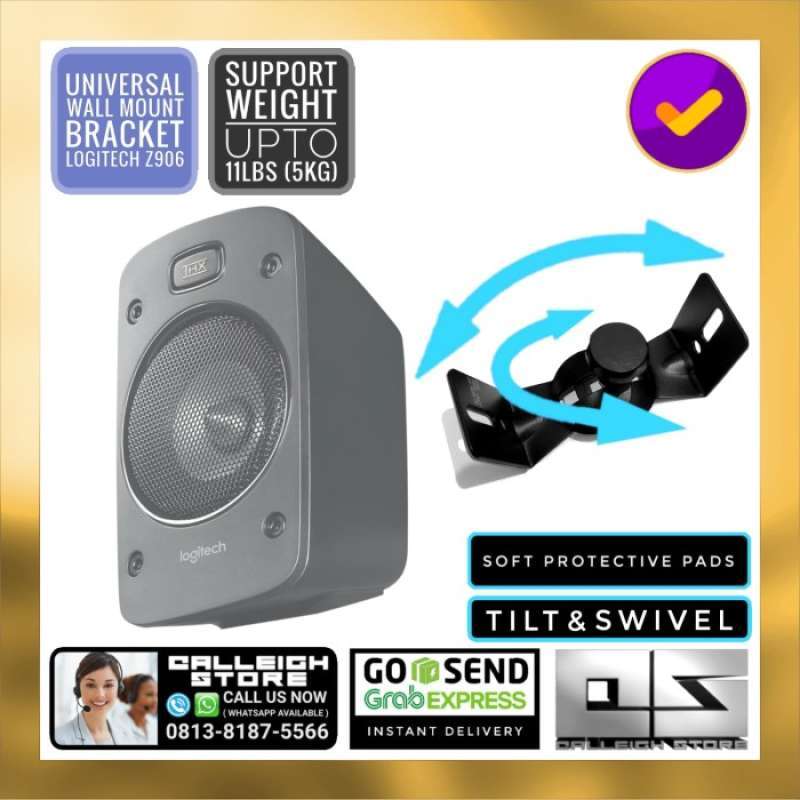 Logitech z906 wall cheap mount