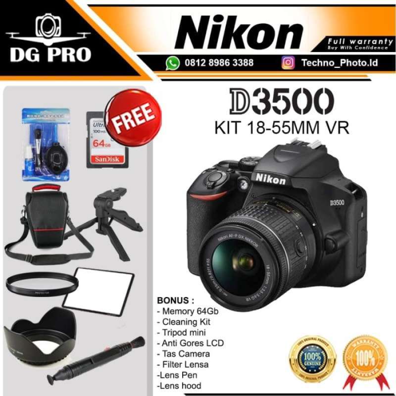 Nikon cheap d3500 tas