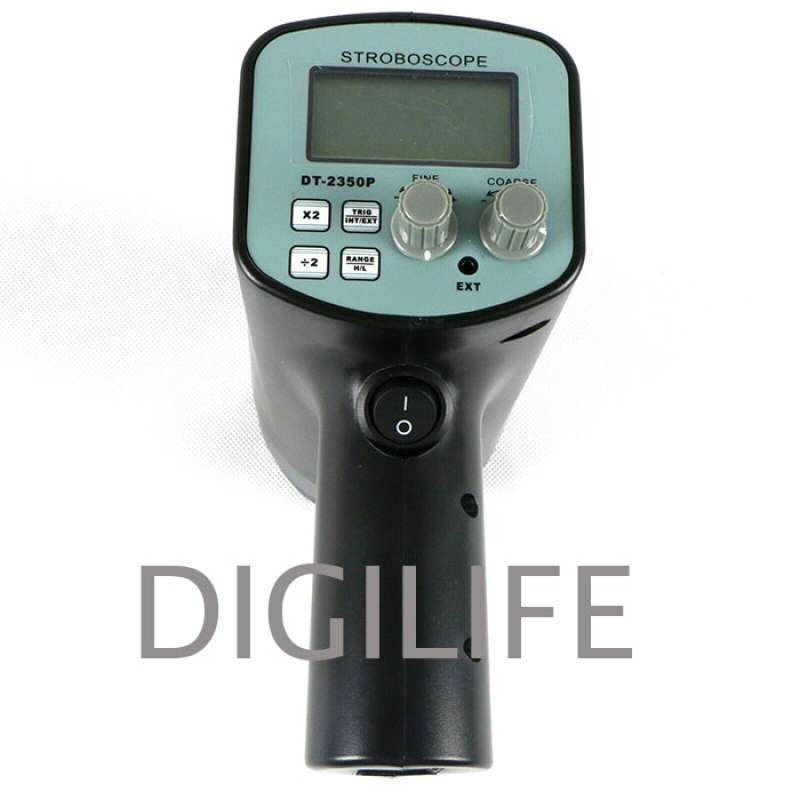 Digital Stroboscope Analyzer Meter Flash Gauge With Range 50 to 12000 FPM