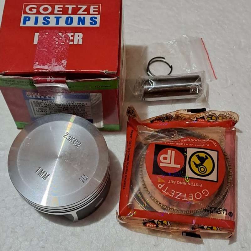 Jual PISTON KIT SEHER O S 100 BAJAJ PULSAR 180 UG3 UG4 di Seller