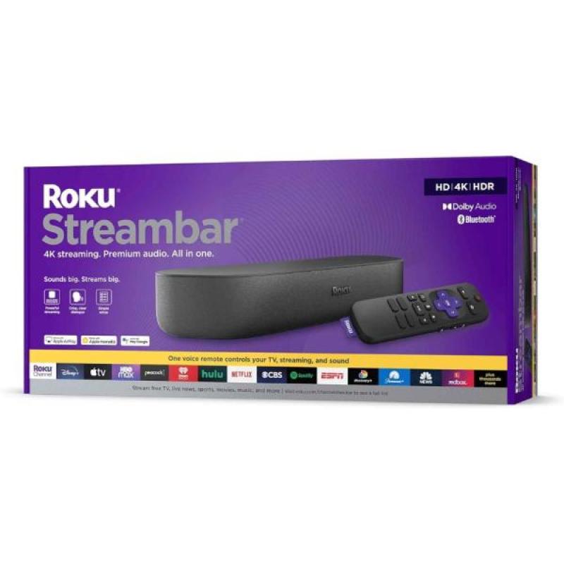 Jual Roku Streambar 4k Hdr Streaming Device Premium Soundbar All