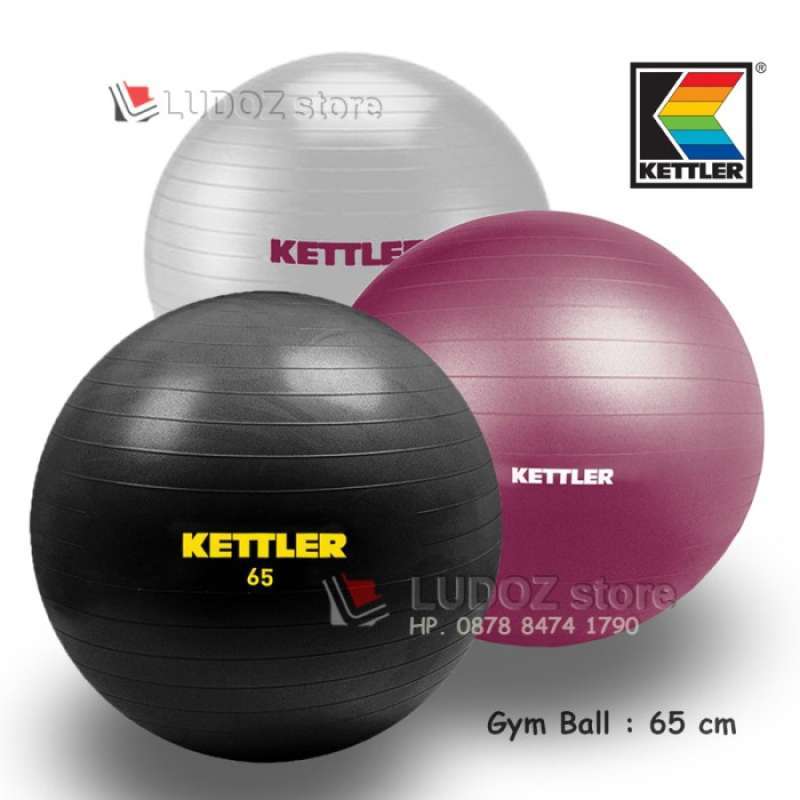 Jual Gym Ball KETTLER 65 cm Bola Aerobic fitness Swiss ball