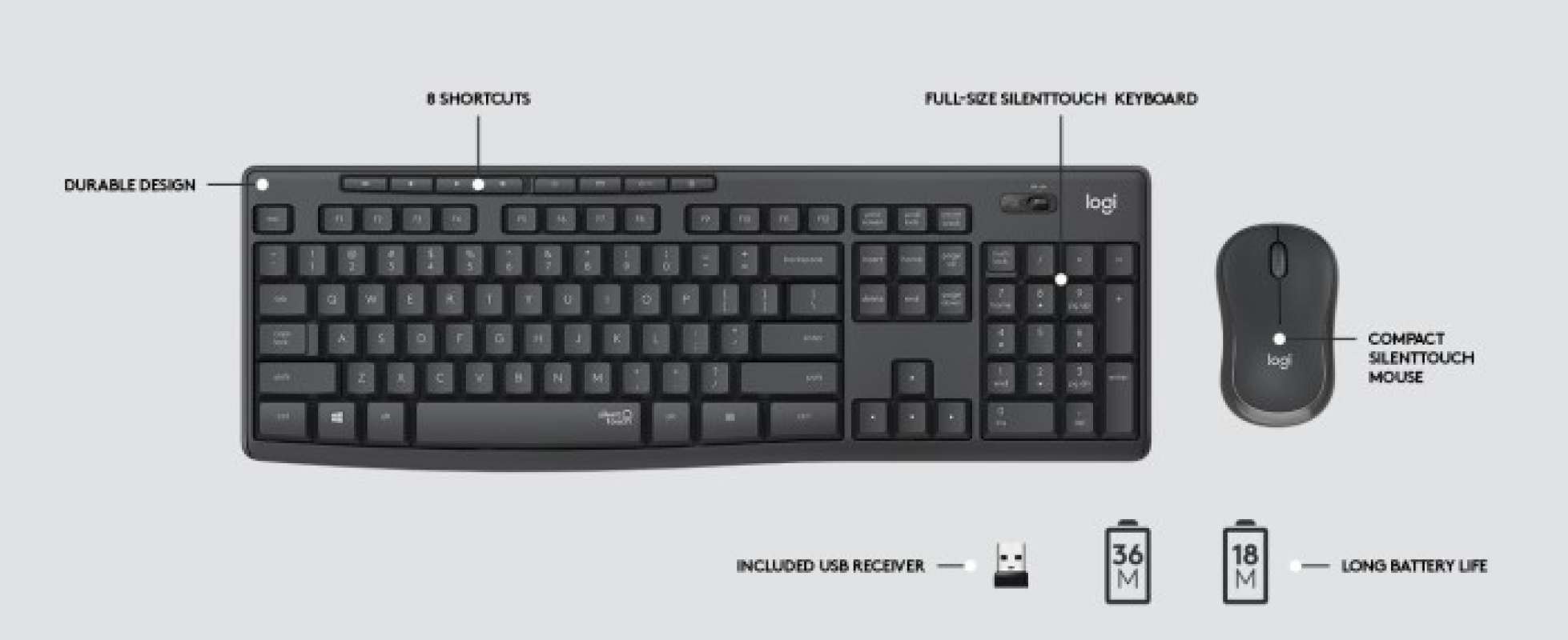 Logitech 295 top