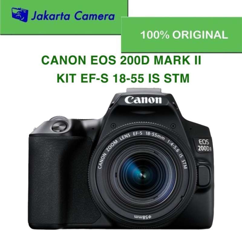 Jual Canon Eos 200d Mark Ii Kit 18-55mm Is Stm Di Seller Cam Store