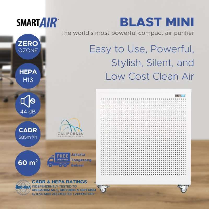 Promo SQAIR Air Purifier HEPA Filter Penyaring Udara H13 Blast