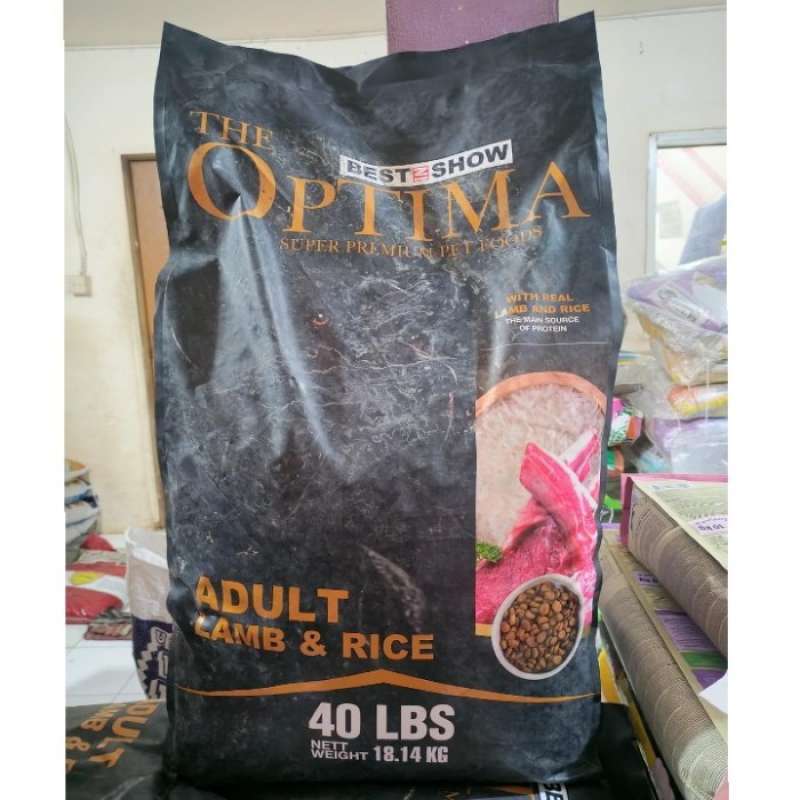 Optima lamb and rice sale