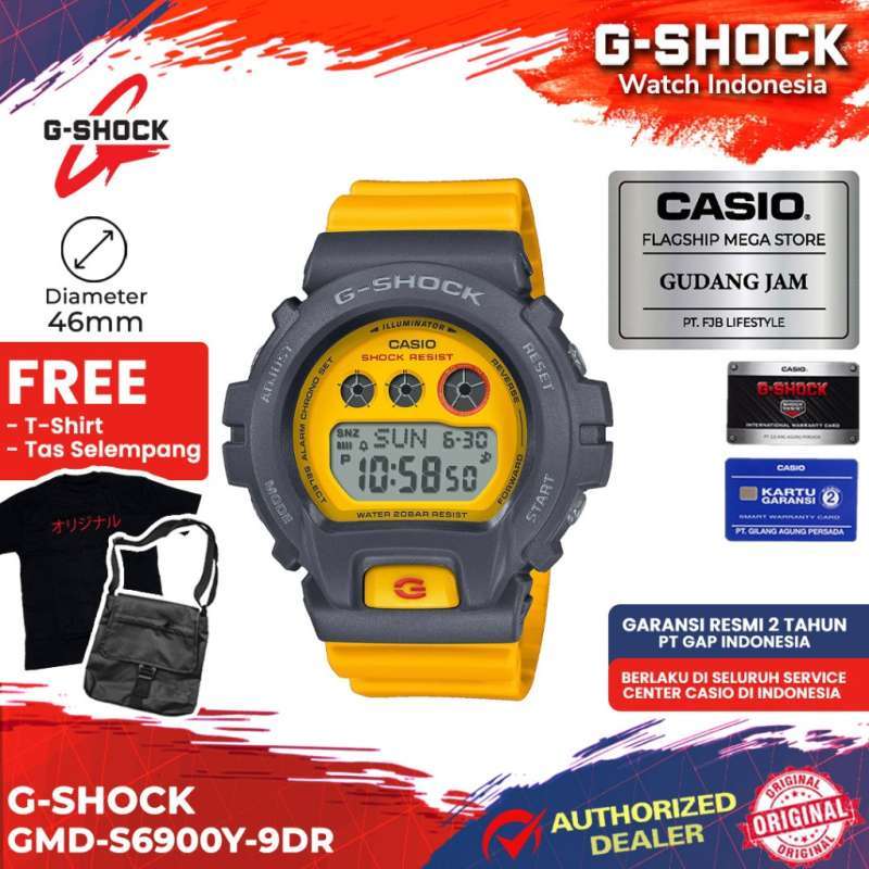 Promo G Shock GShock GMD S6900Y 9DR GMD S6900Y GMD S6900 GMDS6900Y
