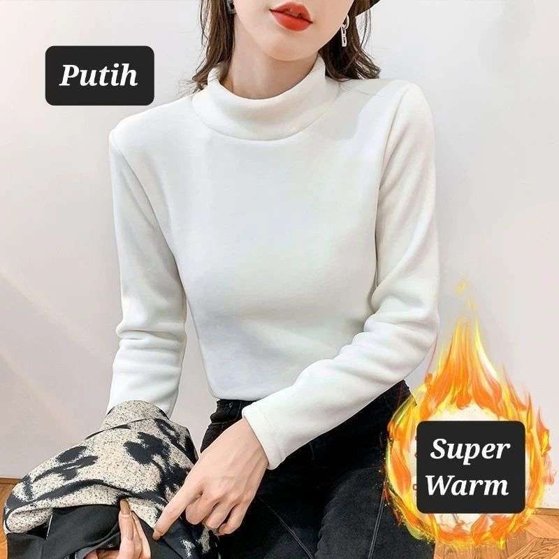 Promo Verish Long John Wanita Pakaian Musim Dingin Atasan Saja
