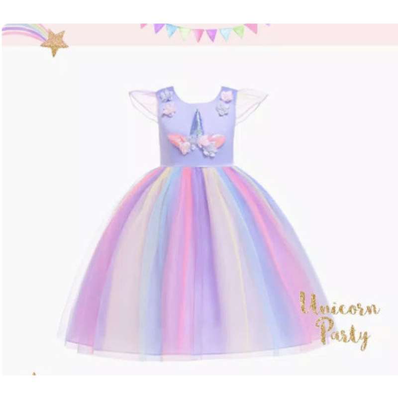 Baju hotsell dress unicorn