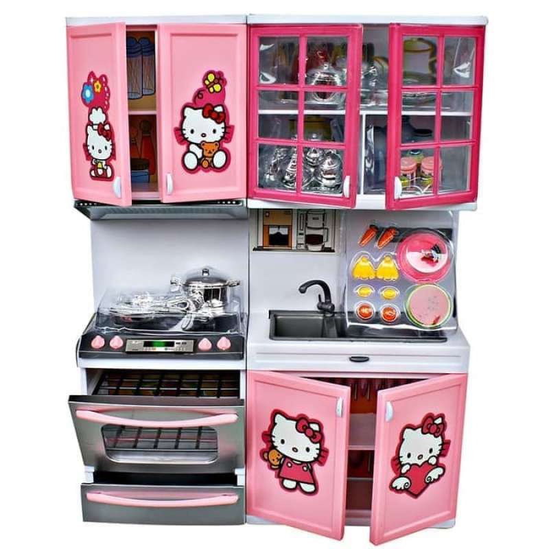 Modern kitchen set hello kitty store