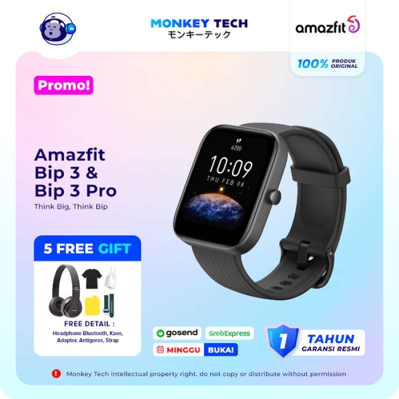 Amazfit bip touch screen sales