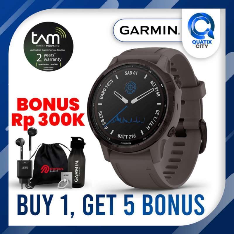 Daftar Harga Garmin Fenix 6 S Solar Original Spesifikasi Lengkap November 2024