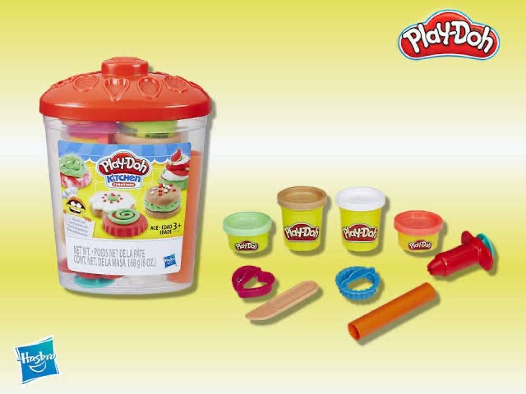 Jual PLAY DOH KITCHEN CREATIONS COOKIE JAR ORIGINAL PLAYDOH MAINAN