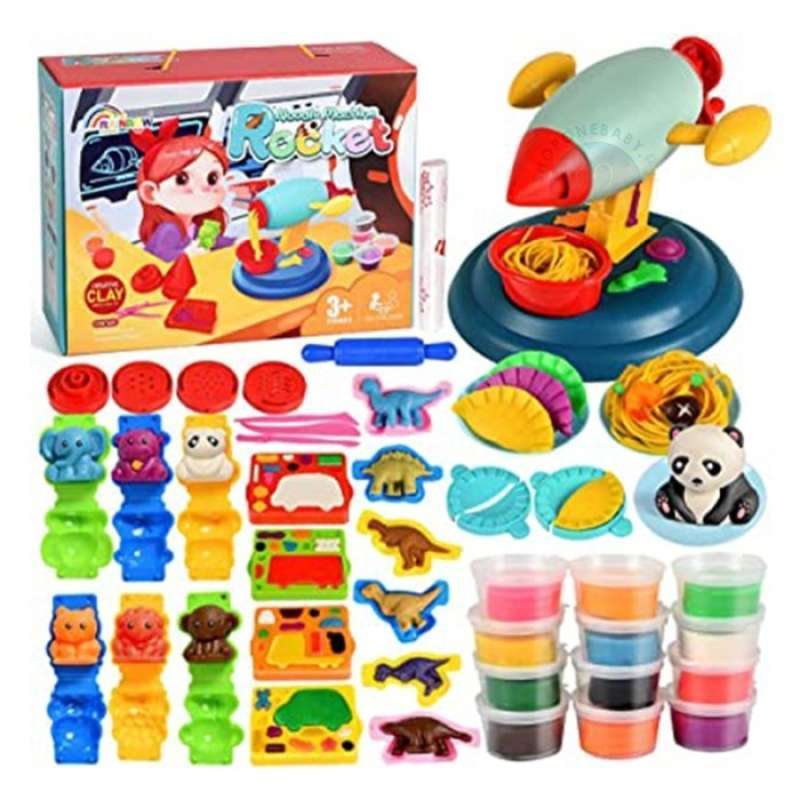 Ultimate Fun Play Doh Playdough Play Mainan Lilin Malam Anak Edukasi