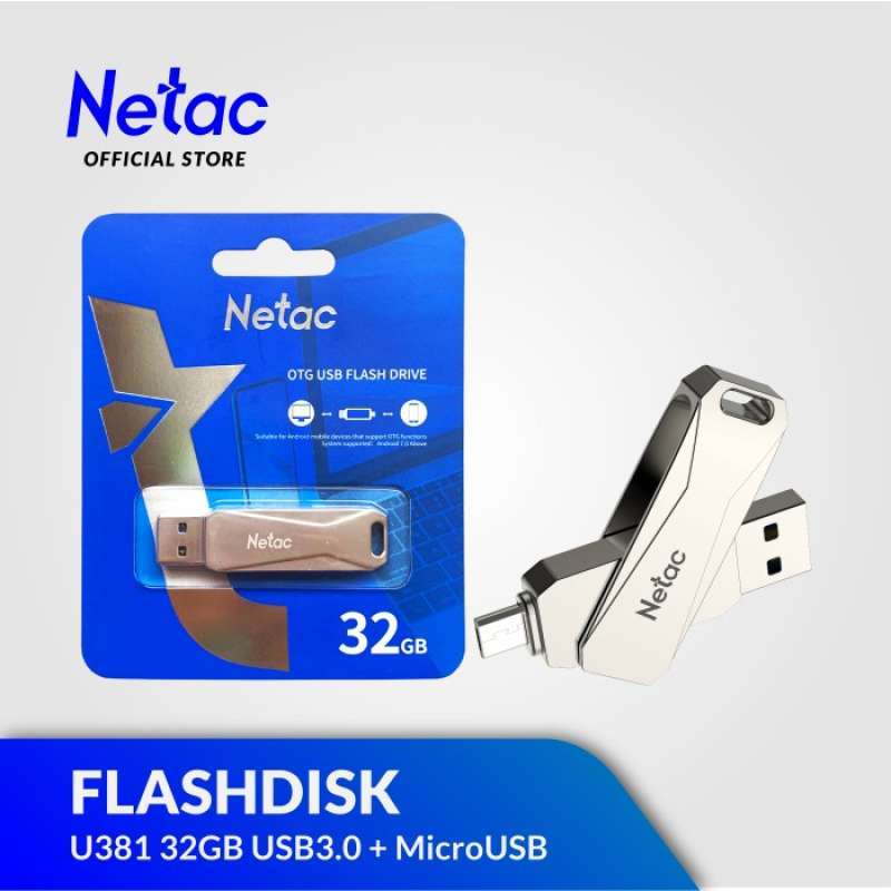 Flasdisk Netac U782C USB Typec Garansi Resmi